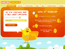 Tablet Screenshot of laptopchicken.com